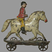 American Tin Horse and Rider