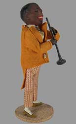 Black horn player