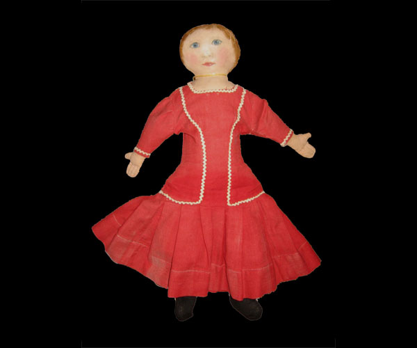 canvas Presbyterian doll doll