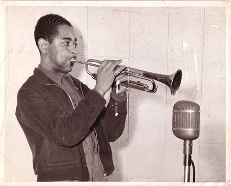 Dizzy Gillepsie as a young man