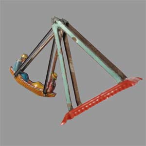 Gondola swing penny toy