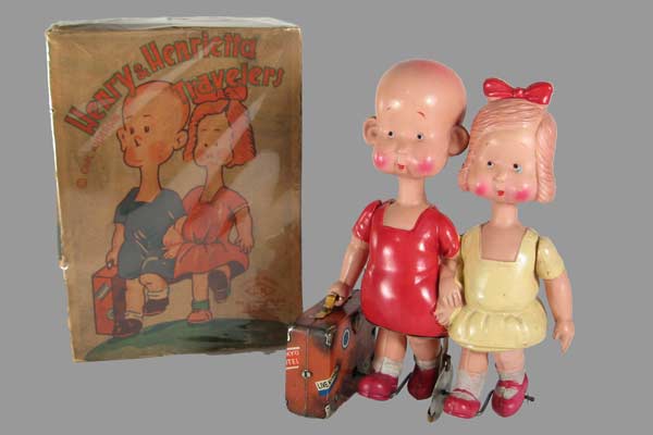 Henry and Henrietta with box