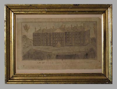 New York Bloomingdale Hospital drawing