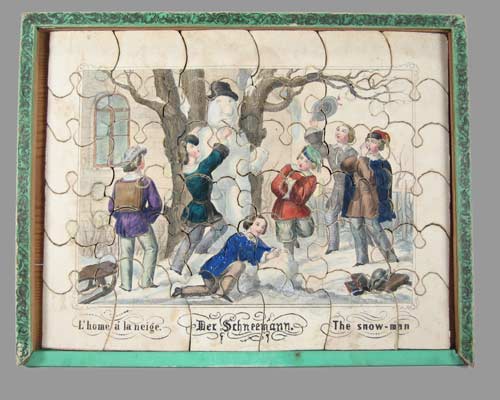 wooden jigsaw puzzle