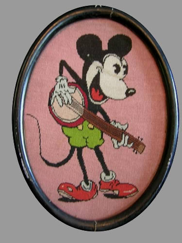 Mickey Mouse embroidery