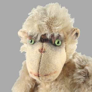 Steiff monkey close-up