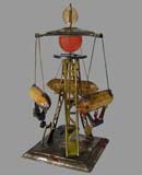 Zeppelin steam toy